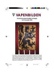 Vapenbilden 60:2004 - Svenska Heraldiska Föreningen