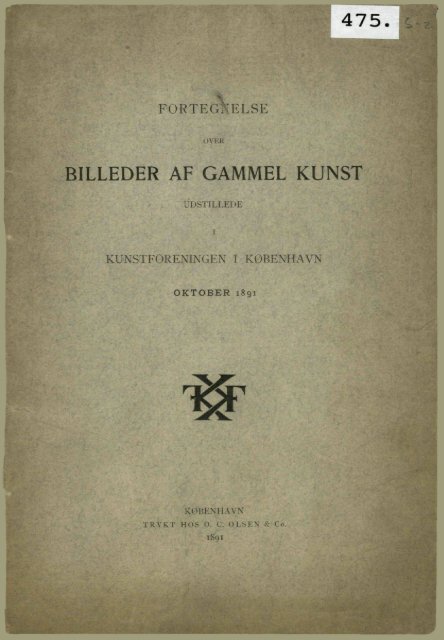 BILLEDER AF GAMMEL KUNST