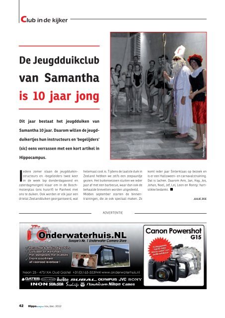 Hippocampus nr. 241 (november/december 2012) - volledige uitgave