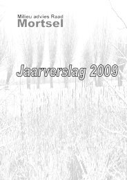 Jaarverslag 2010 - Stad Mortsel