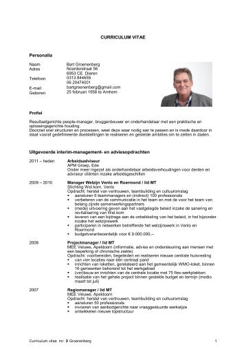 CV - APM Interim
