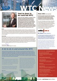 WTC News - World Trade Center Amsterdam