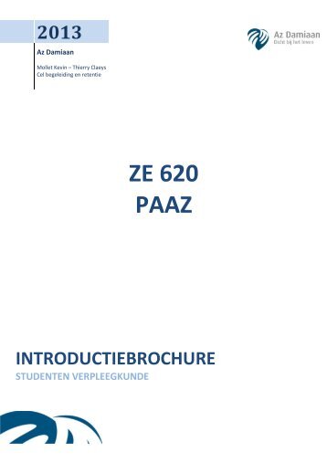 ZE 620 PAAZ 2013 - Studenten - AZ Damiaan