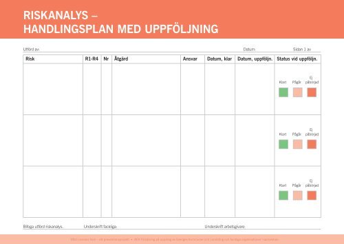 Riskanalys Handlingsplan.indd - Suntliv.nu