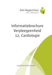 Informatiebrochure cardiologie.pdf - GasthuisZusters Antwerpen