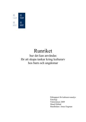 Fältrapport Runriket.pdf - Historiehuset