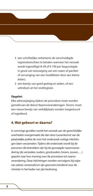 Veranderen van naam of voornaam (PDF, 259.43 Kb) - Justice