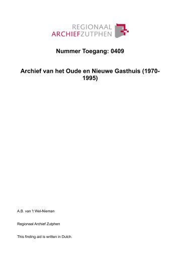 pdf (197,73 kb) - Regionaal Archief Zutphen