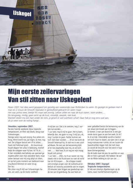 opmaak december.indd - Jachtclub Scheveningen