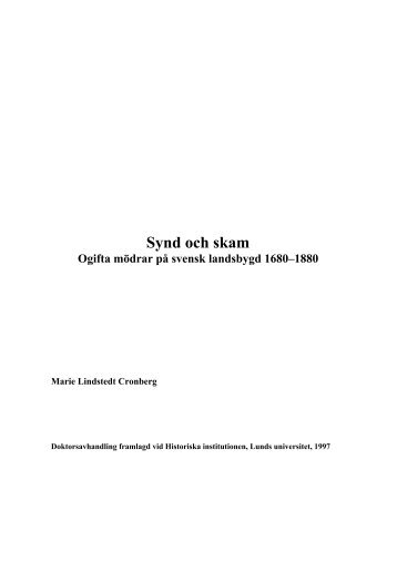 Synd och skam.pdf - Lunds universitet