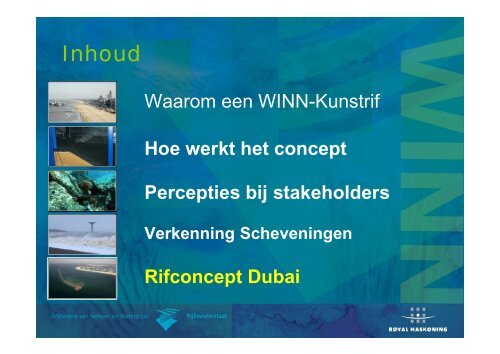 Kunstrif als verborgen veiligheid (presentatie) - Innoveren met water