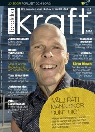 Hämta pdf-versionen av Föräldrakraft nr 5, 2009.