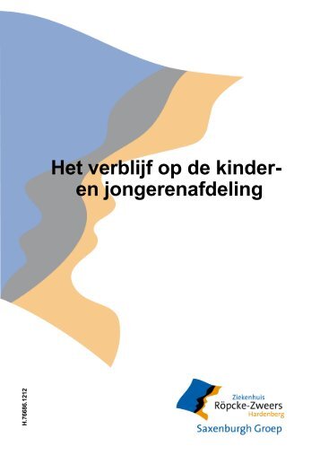 Het verblijf op de kinder- en jongerenafdeling