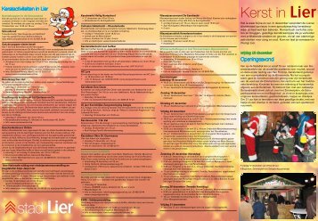 Kerst in Lier - Toerisme Lier