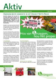 Gemeentelijke Nieuwsbrief Voor De Inwoners Van Anzegem April