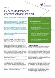 Handreiking voor een effectief veiligheidsbeleid - Expertisecentrum ...