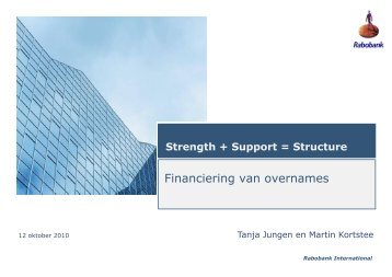 Financiering van overnames - NIRV