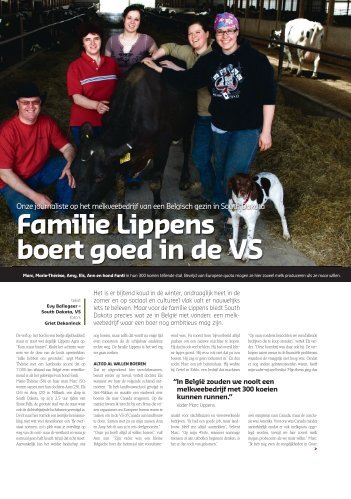 Familie Lippens boert goed in de VS