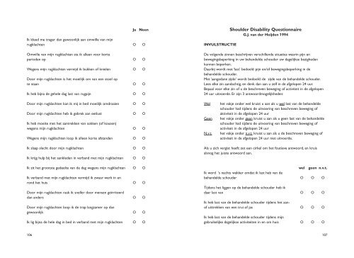 Meetinstrumenten Chronische pijn - Pijn Kennis Centrum