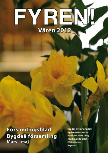 Fyren 1-2012 - Bygdeå församling