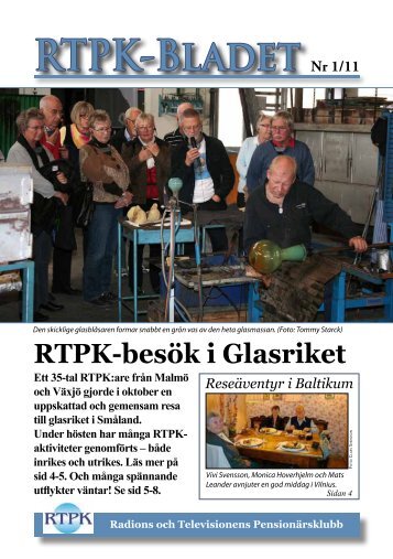 Medlemsblad #1/11 - RTPK