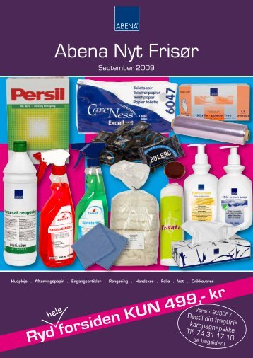 Abena Nyt Frisør - Forside
