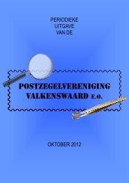 oktober 2012 - Postzegelvereniging Valkenswaard
