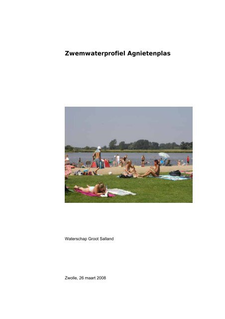 Agnietenplas - Waterschap Groot Salland