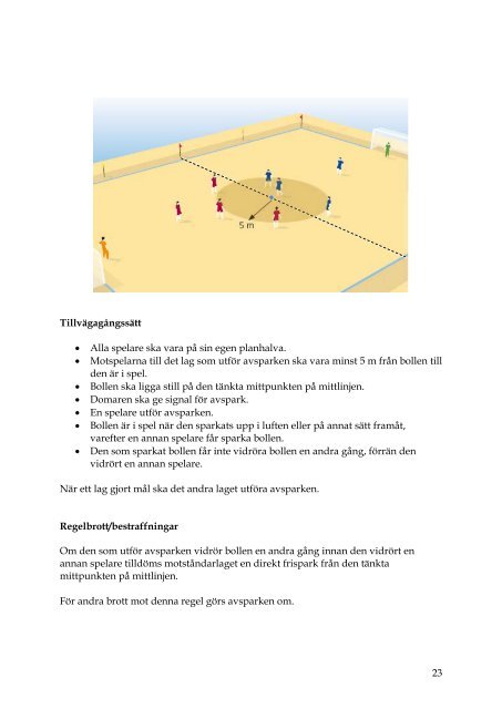 Spelregler för Beach Soccer (PDF-dokument, 714 kB) - Fogis