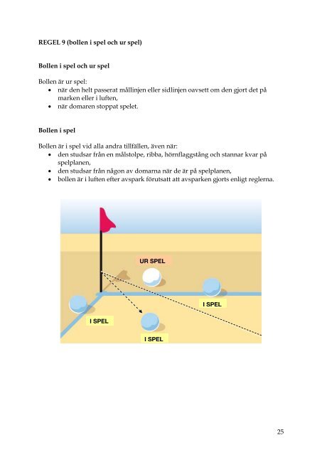 Spelregler för Beach Soccer (PDF-dokument, 714 kB) - Fogis