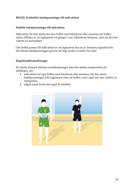 Spelregler för Beach Soccer (PDF-dokument, 714 kB) - Fogis