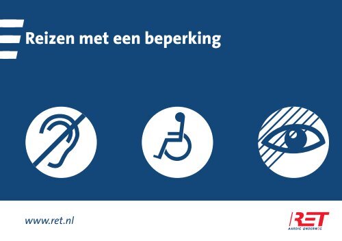 Reizen met een beperking - RET