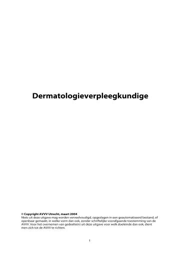 Dermatologieverpleegkundige - Verpleegkundigen & Verzorgenden ...