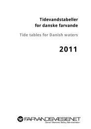 Tidevandstabeller for danske farvande - Farvandsvæsenet