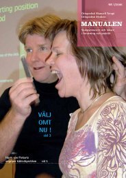manualen nr 1 2006 - omt sweden