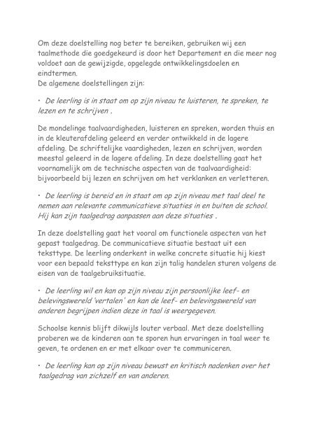 Het schoolreglement Hoofdstuk 1 Algemene bepalingen ... - Oudergbo