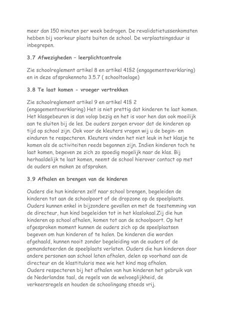 Het schoolreglement Hoofdstuk 1 Algemene bepalingen ... - Oudergbo