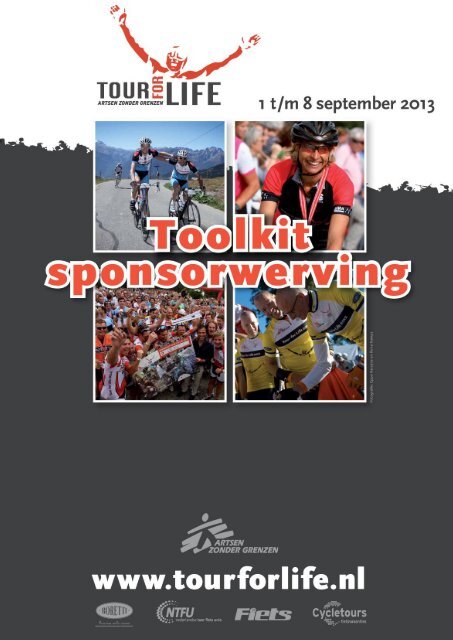 Toolkit sponsorwerving - Tour for Life