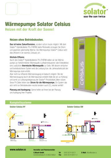 Wärmepumpe Solator Celsius