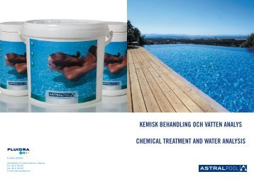 kemisk behandling och vatten analys chemical treatment ... - Fluidra