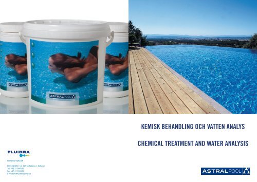 kemisk behandling och vatten analys chemical treatment ... - Fluidra