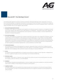 Clausule 837 : Pack Building & Assist+ - AG Insurance