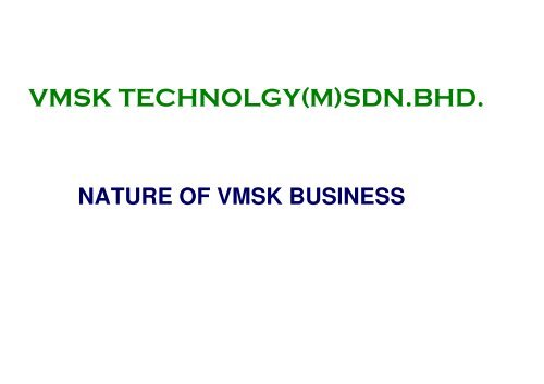 M Sdn Bhd Vmsk Technology