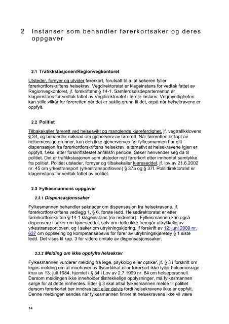 Retningslinjer for fylkesmennene ved ... - Fylkesmannen.no