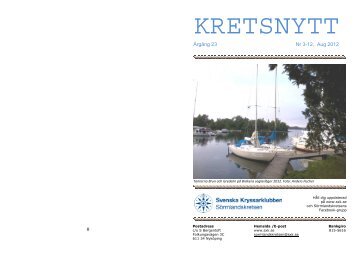 KRETSNYTT - Svenska Kryssarklubben