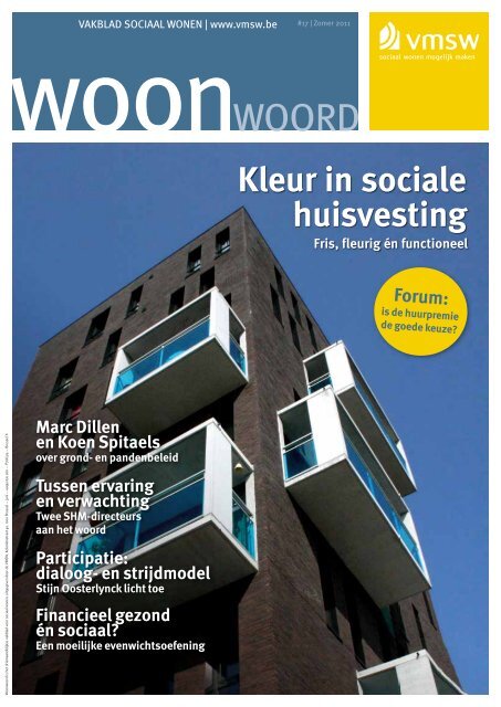 Woonwoord nr 17 (pdf - 2,57 Mb) - Vlaamse Maatschappij voor ...