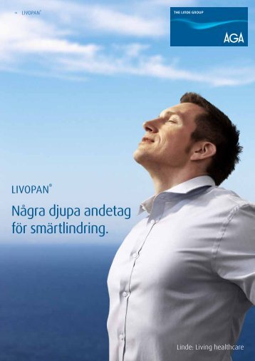 LIVOPAN® Några djupa andetag för smärtlindring. - Linde Healthcare