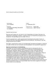 Nieuwsbrief Het Anker, september 2012 en de bijlagen - Woonconcept