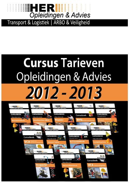 Prijslijst 2013 Pagina 1 - HER Opleidingen
