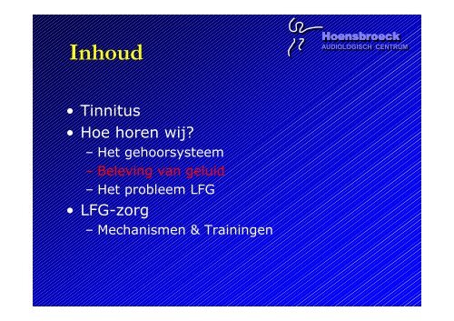 Laag Frequente Tinnitus of Laag Frequent Geluid? Is er een verschil ...